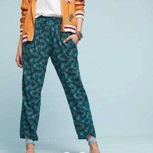 Anthropologie Hei Hei Byrd Tapered Geometric Pants (Small)